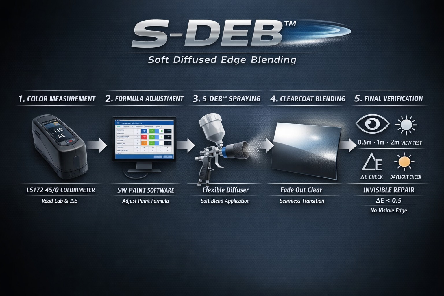 Precisie Touch-Up Methode